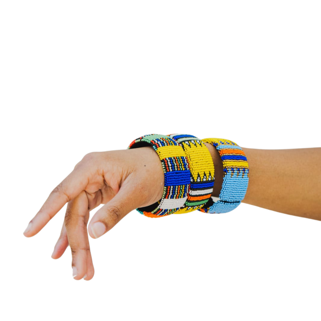 Zulu open multicolour bangles