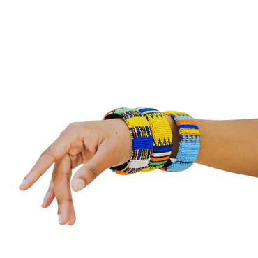 Zulu Open Multi-colour Bangles