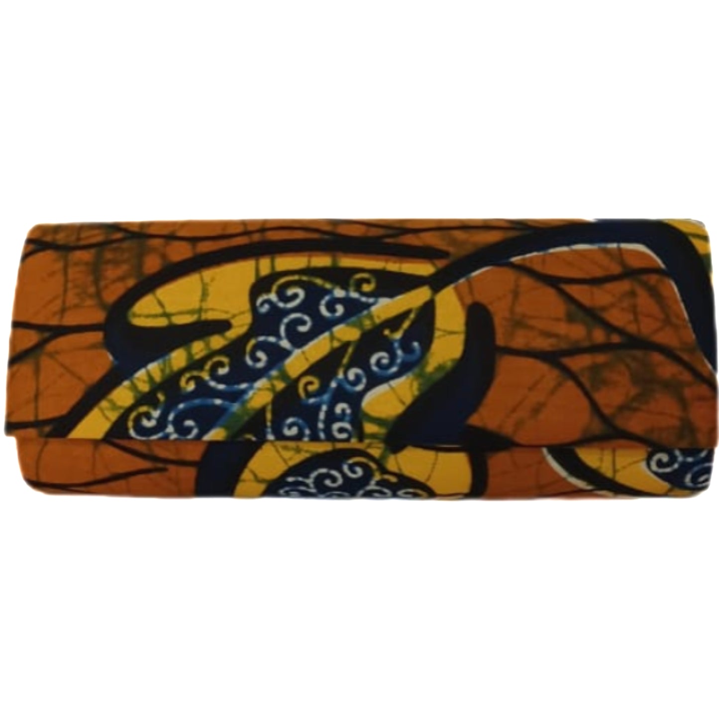 Ankara Round Clutch Bag