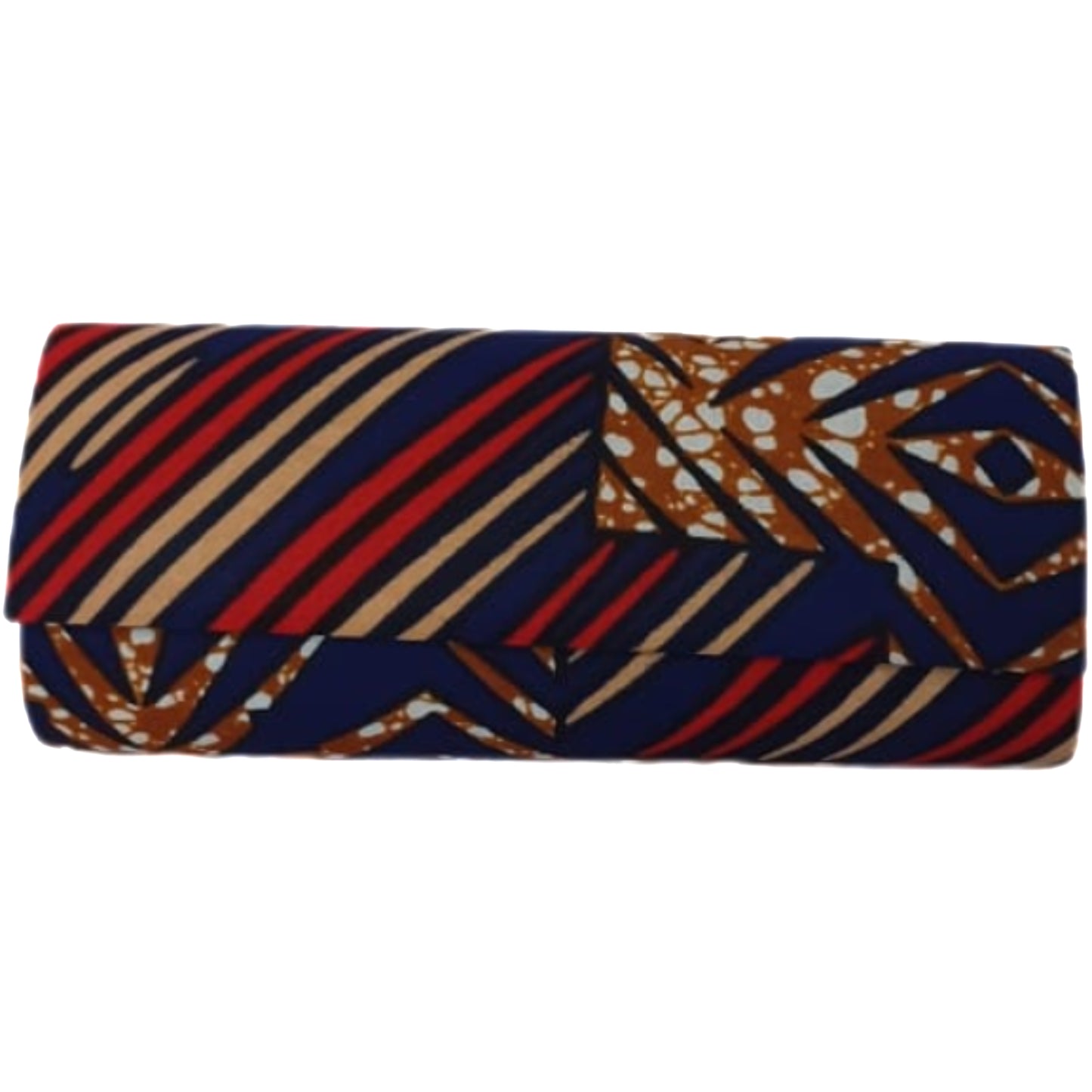 Ankara Round Clutch Bag