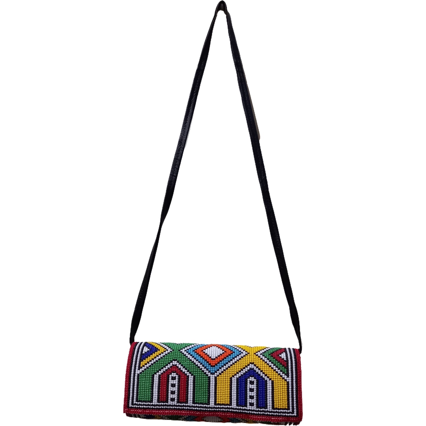 Ndebele Beaded Round Clutch Bags