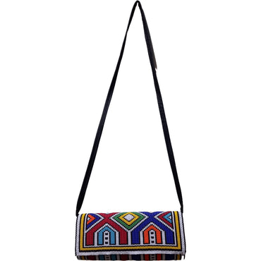 Ndebele Beaded Round Clutch Bags