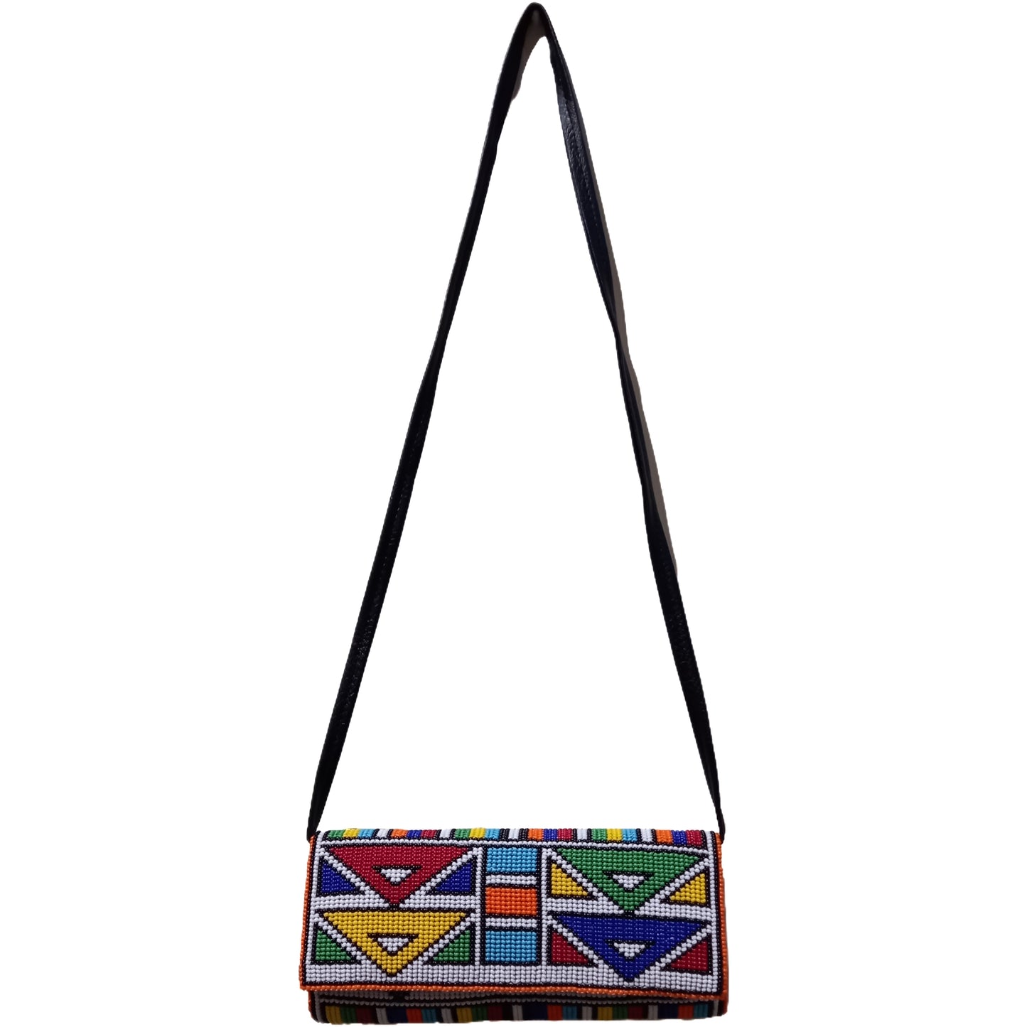Ndebele Beaded Round Clutch Bags
