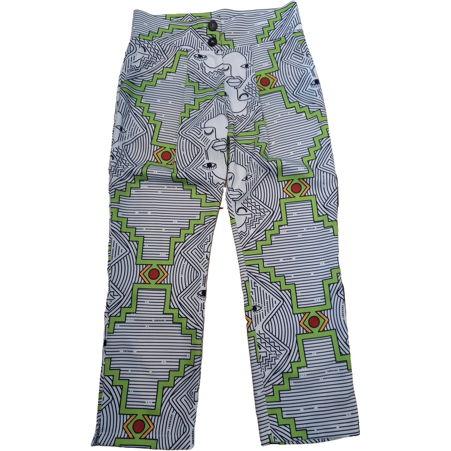 Africa Face Slim Fit Pants