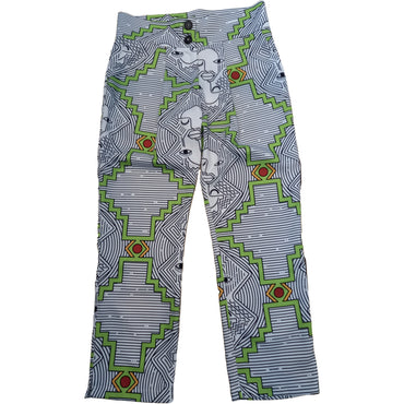 Africa Face Slim Fit Pants