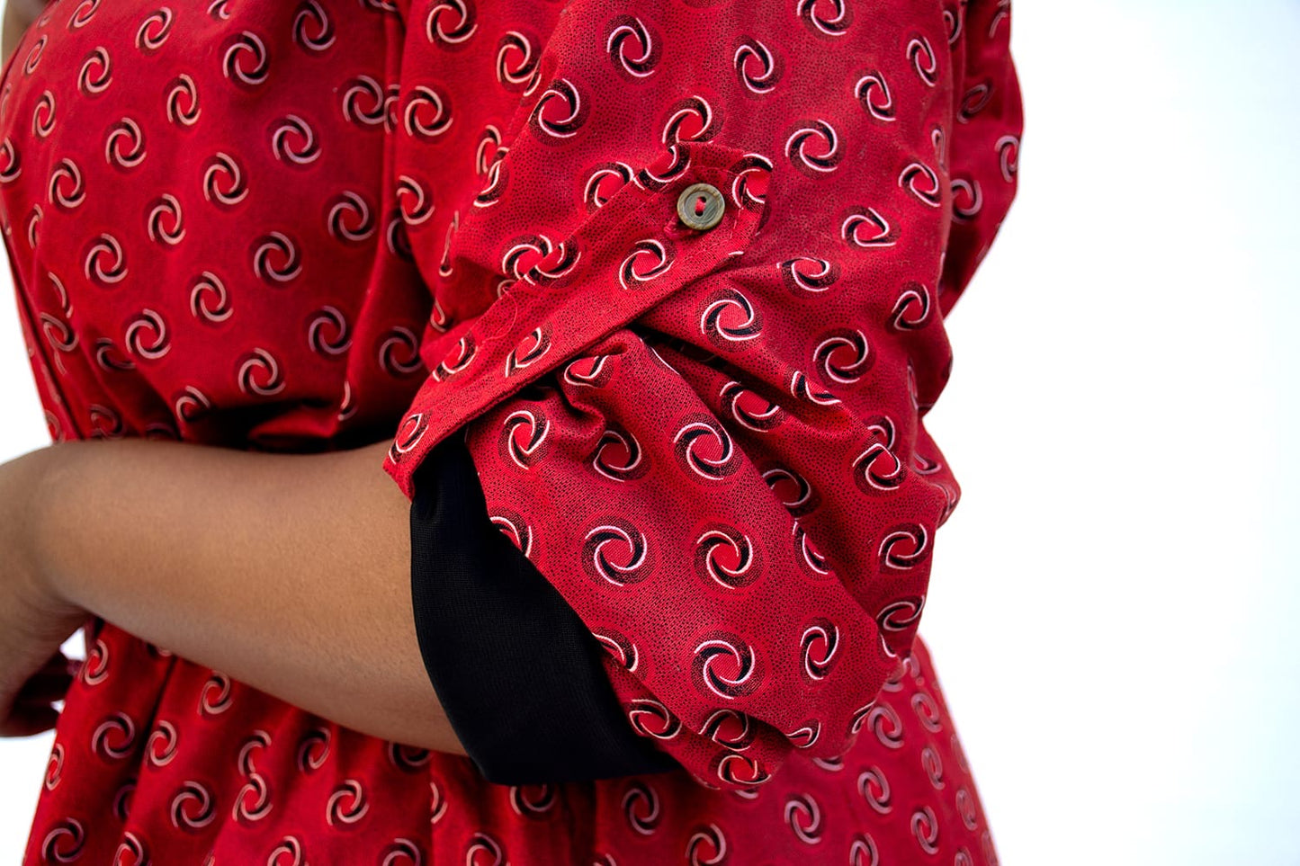 Shweshwe Drawcord Jacket