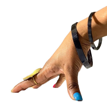 Cow Horn Small Bangle