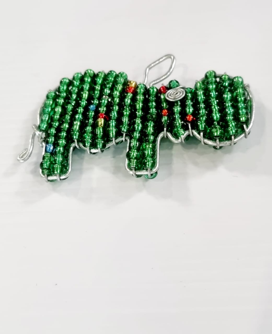 BEADED ANIMAL KEYRINGS