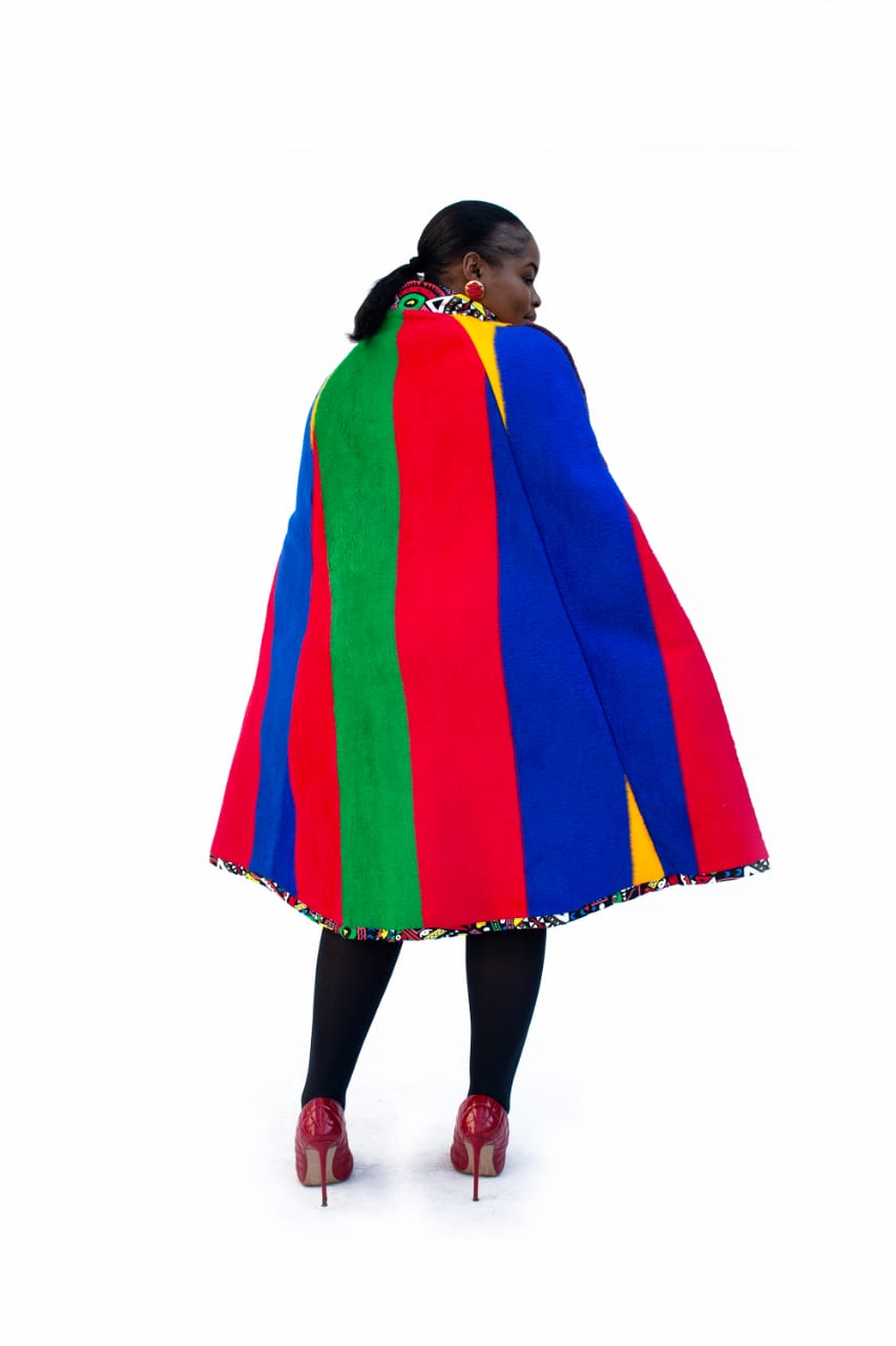 Ndebele tart poncho