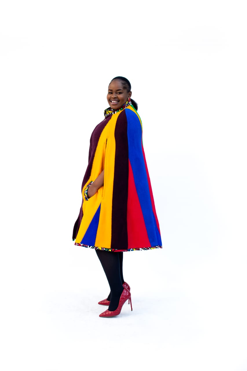 Ndebele tart poncho