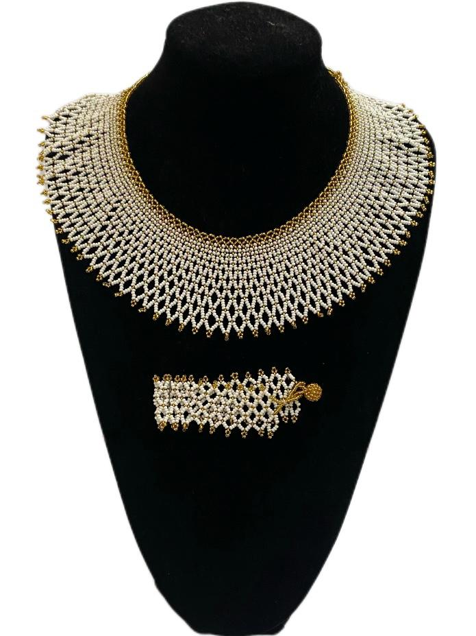 Fine Beads Necklace Set