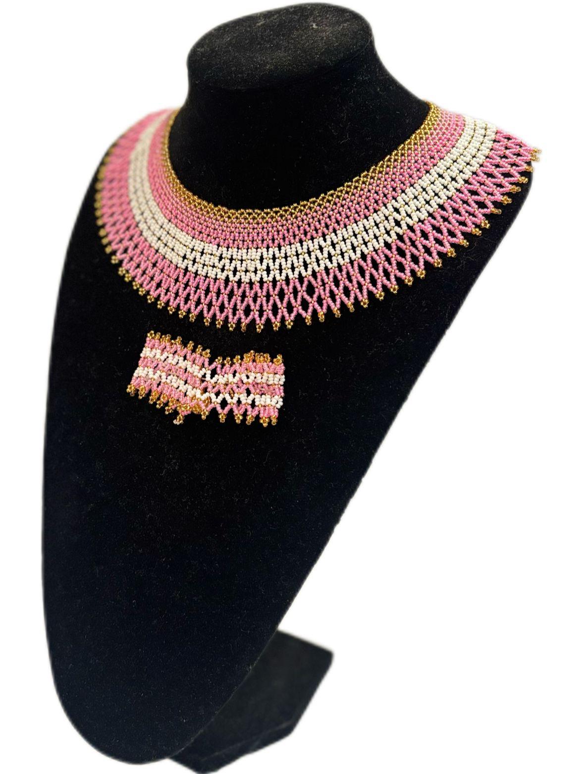 Fine Beads Necklace Set