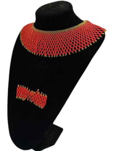 Fine Beads Necklace Set