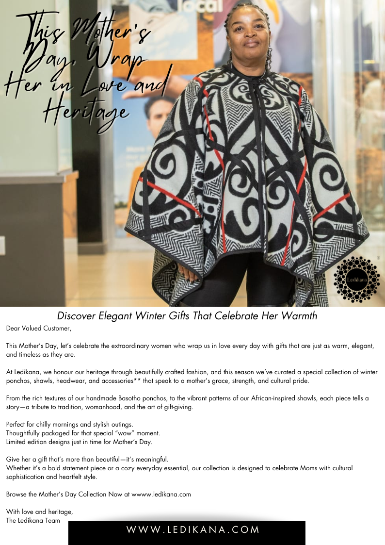 Marona Basotho Big Poncho
