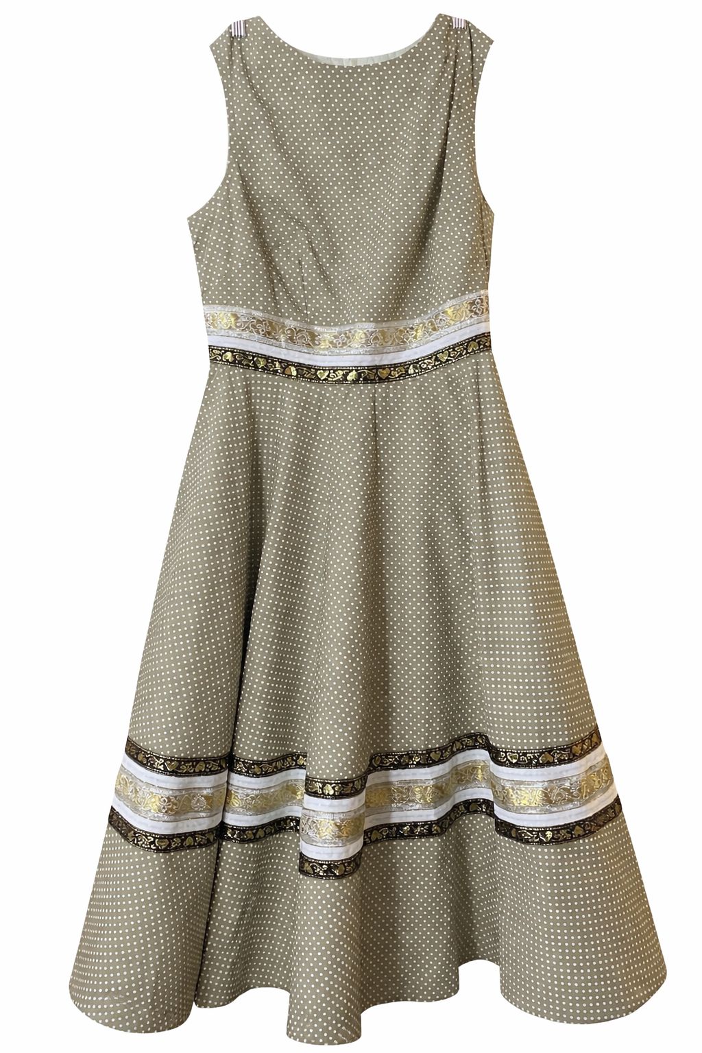 Polka Dot Sleeveless Dress