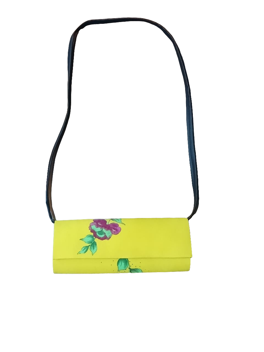 Tsonga Round Clutch Bag