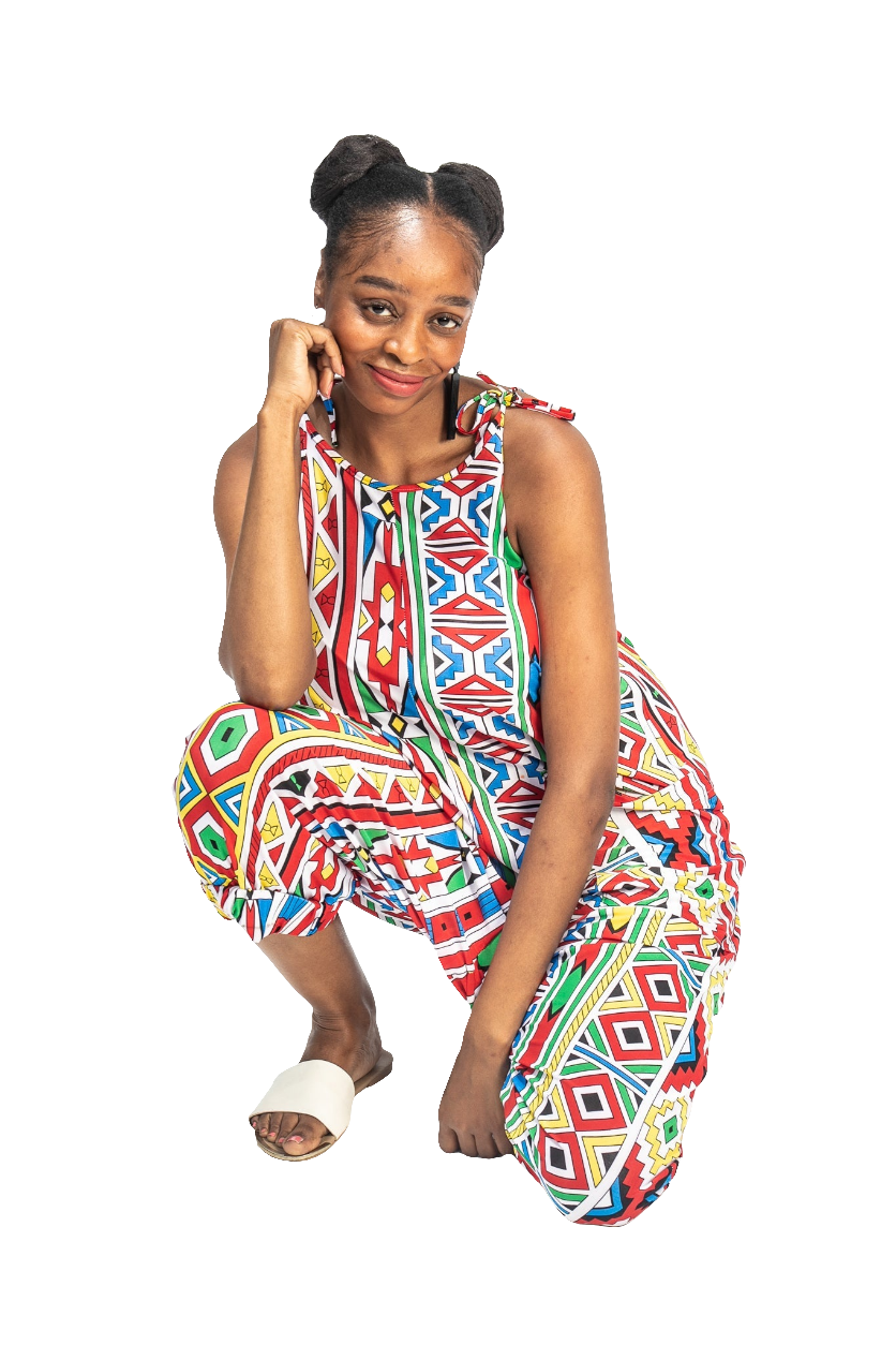 REE - Sleeveless Harem Jumpsuit