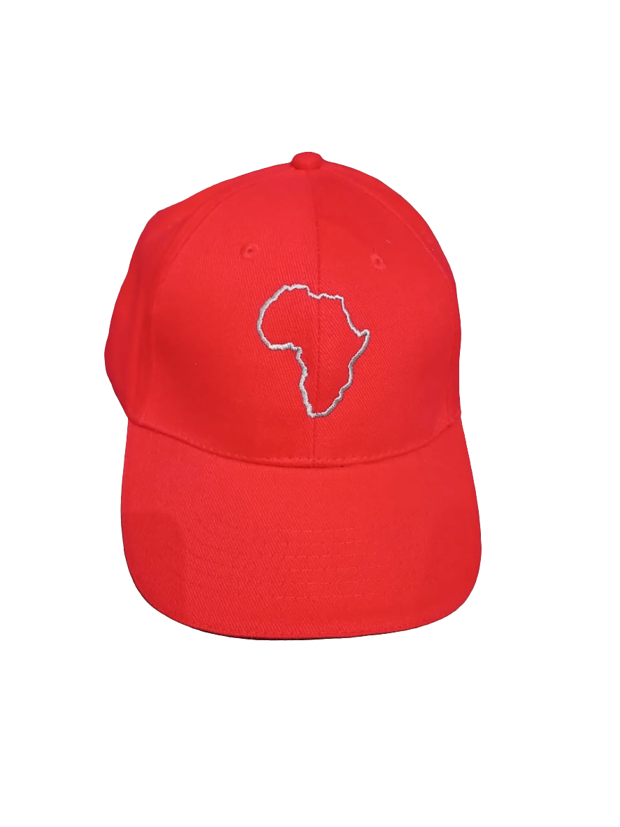 Africa Map Baseball Cap
