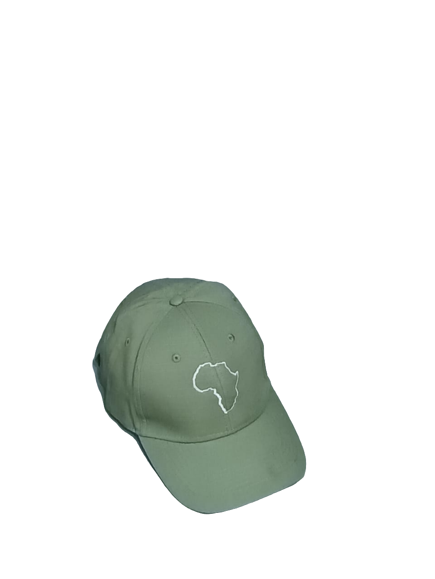Africa Map Baseball Cap