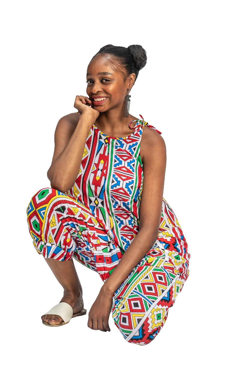 REE - Sleeveless Harem Jumpsuit