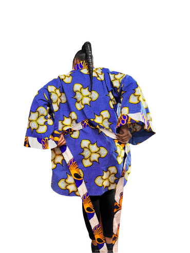 Ankara Short Kimono