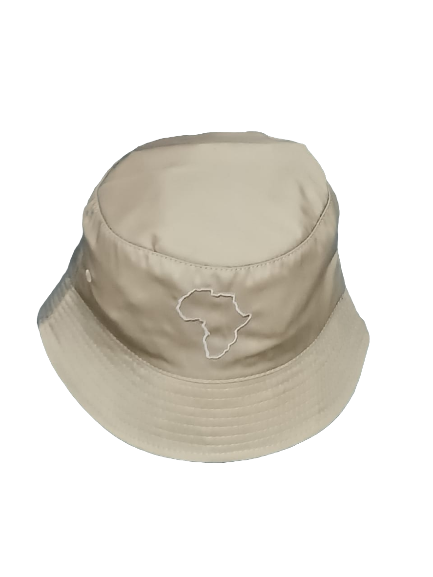 Bucket Hats with Africa Map