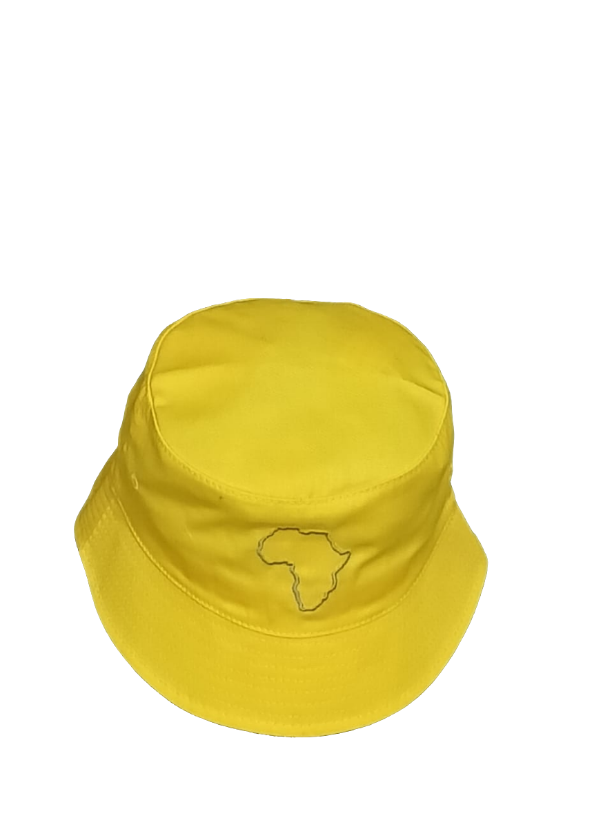 Bucket Hats with Africa Map