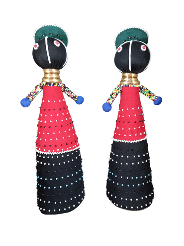 Ndebele Big Beaded Dolls