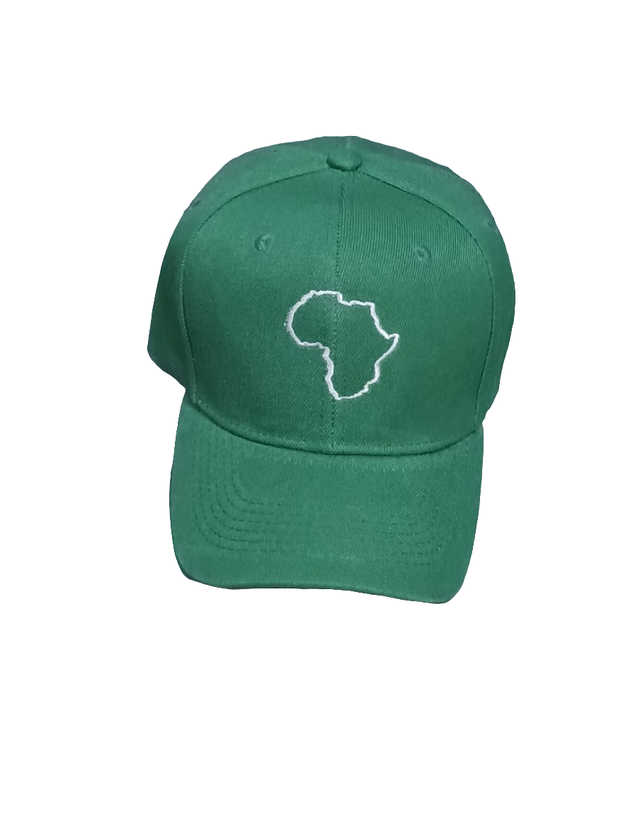 Africa Map Baseball Cap