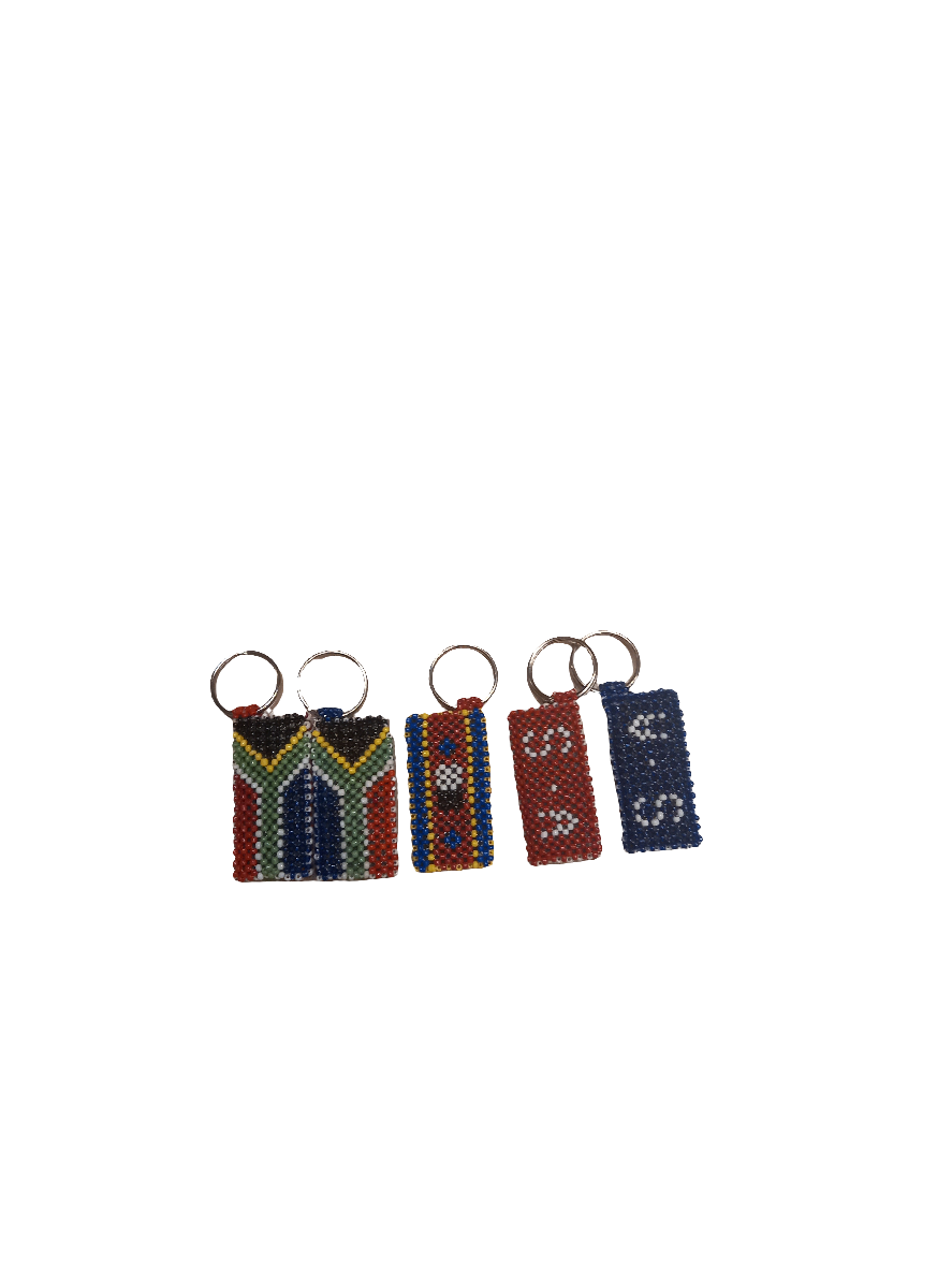 SA Beaded Keyring