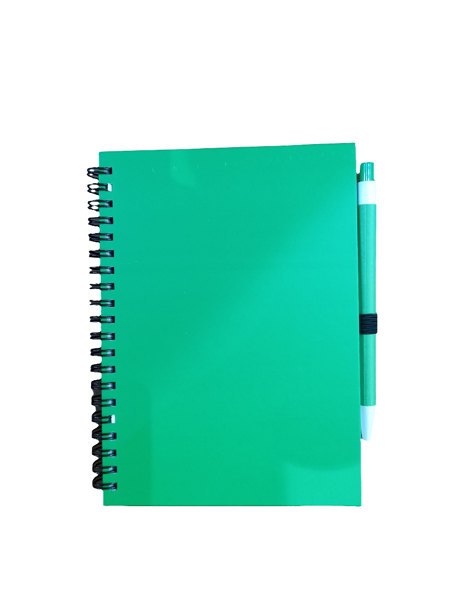 Africa Map A5 notebooks with pen