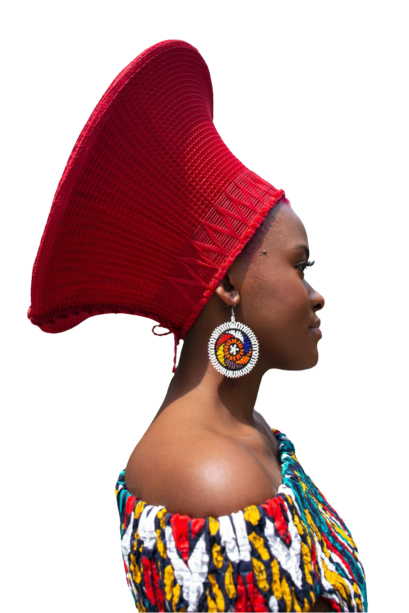 Zulu Isicholo Big Hat