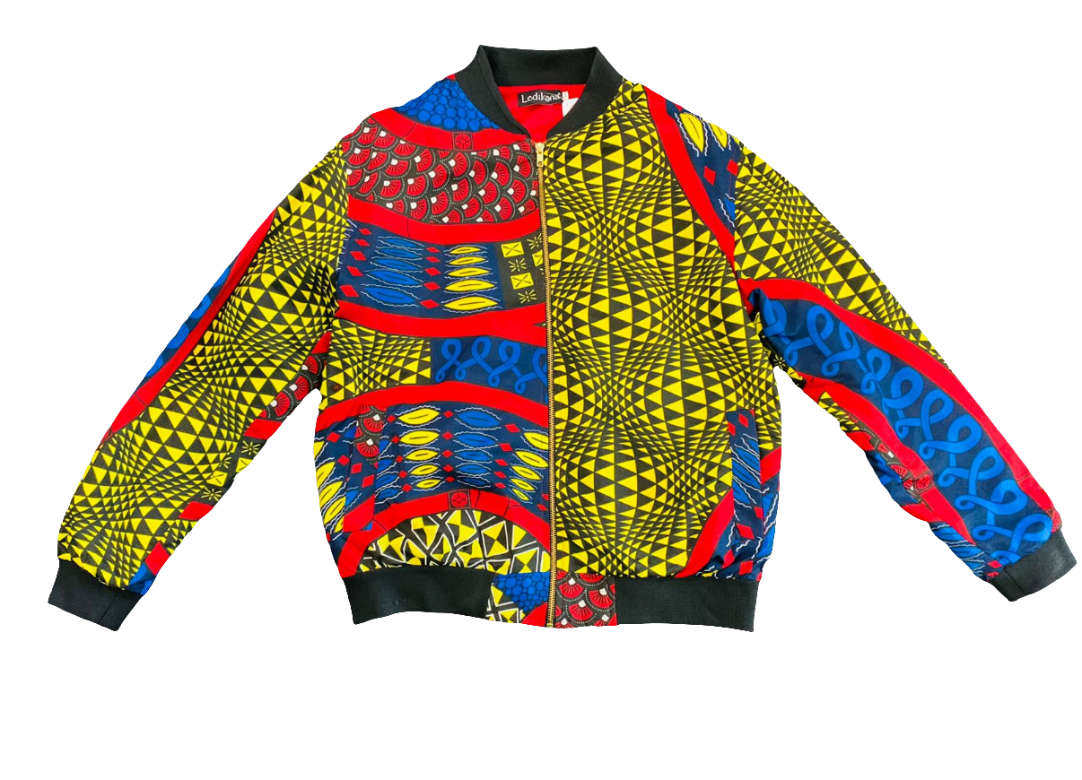 Ankara Bomber Jacket