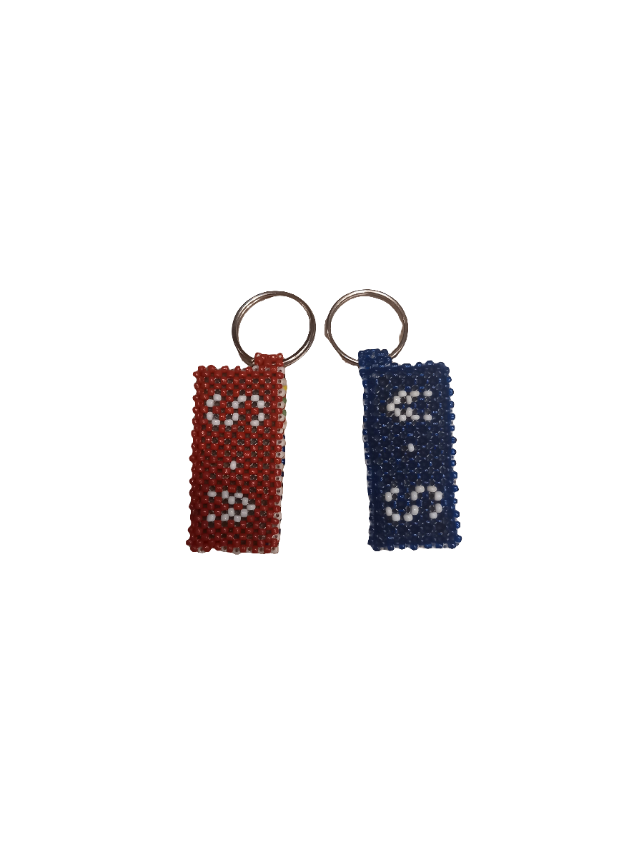 SA Beaded Keyring