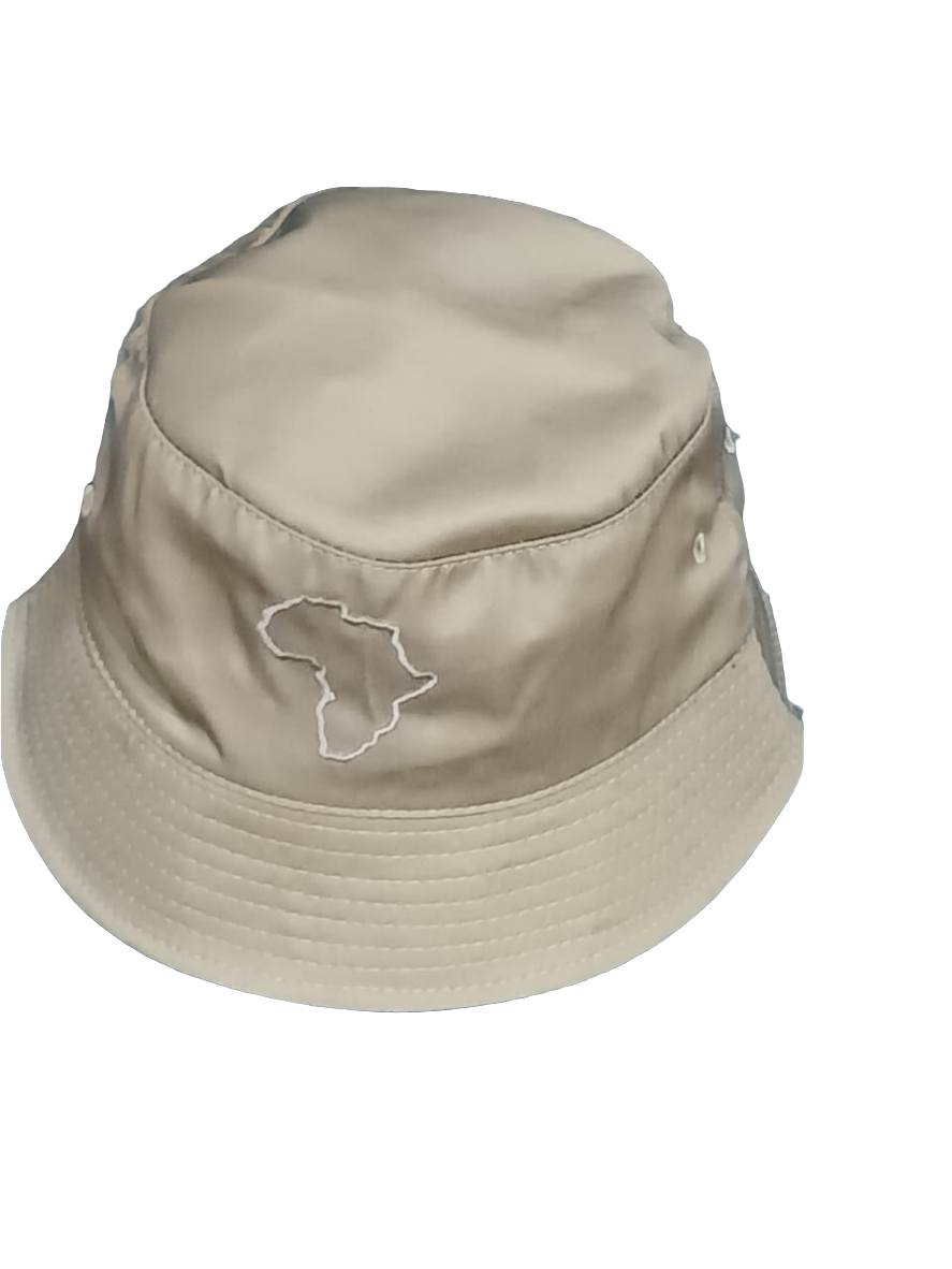 Bucket Hats with Africa Map