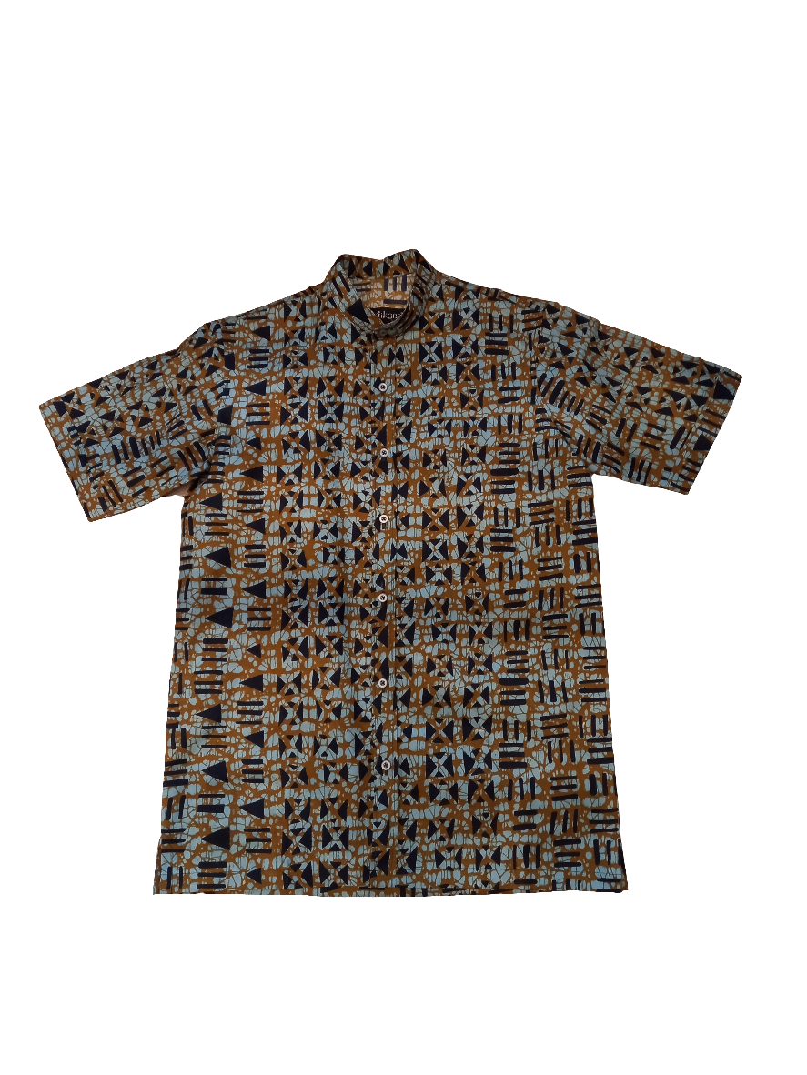 Ankara Short Sleeves Shirt