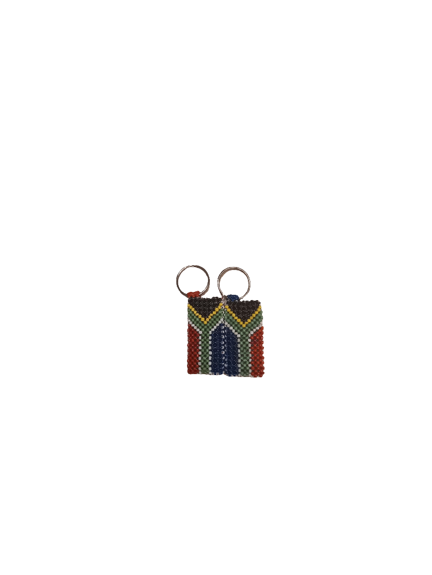 SA Beaded Keyring