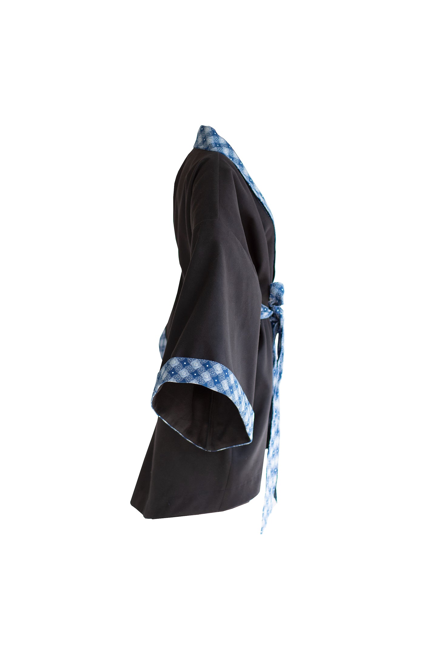 Melton Short Kimono