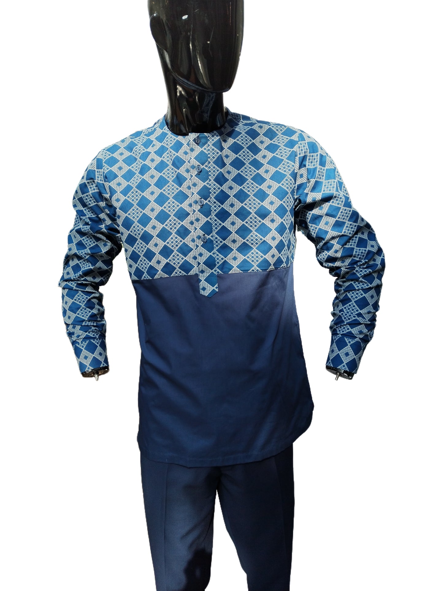 Shweshwe two-tone Shirt
