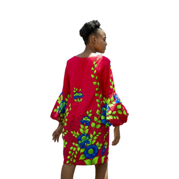 Tsonga Bell Sleeves Dress