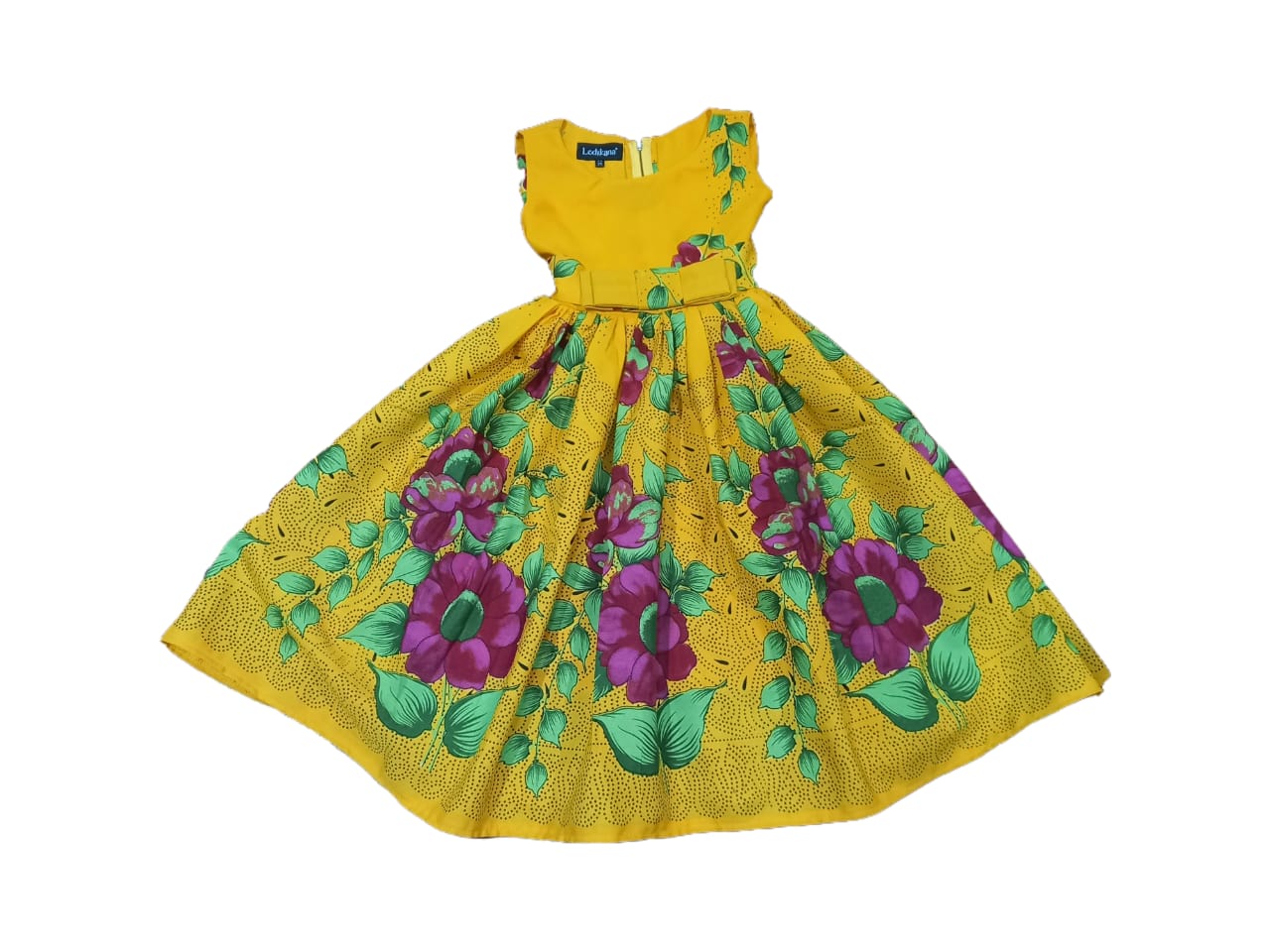Kiddies Dress with Belt