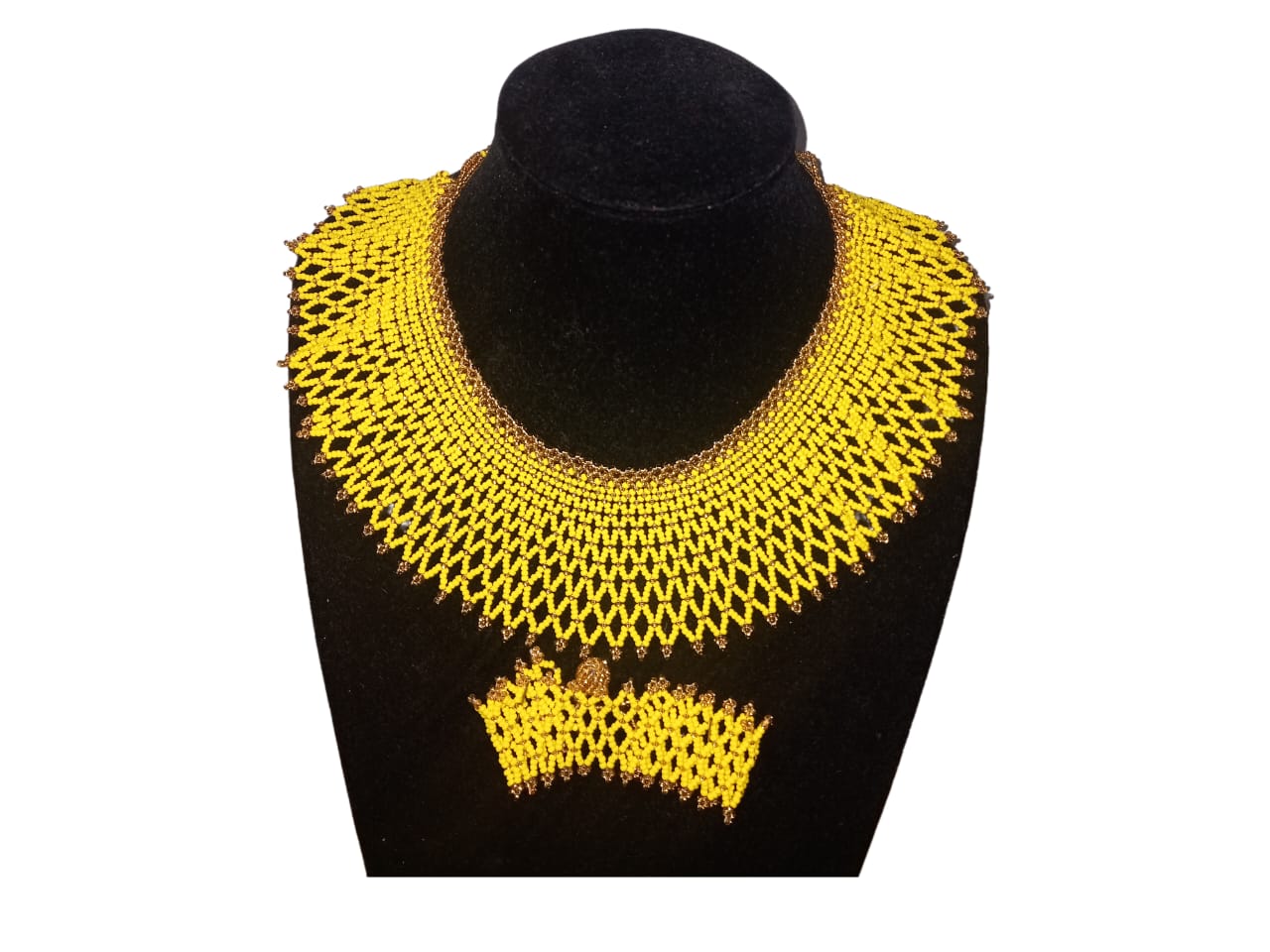 Fine Beads Necklace Set