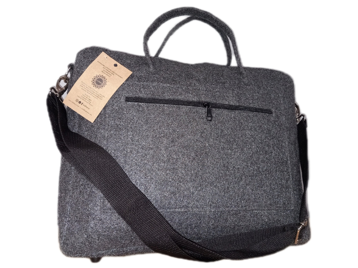 Zebra Print Eco-felt Weekender Bag