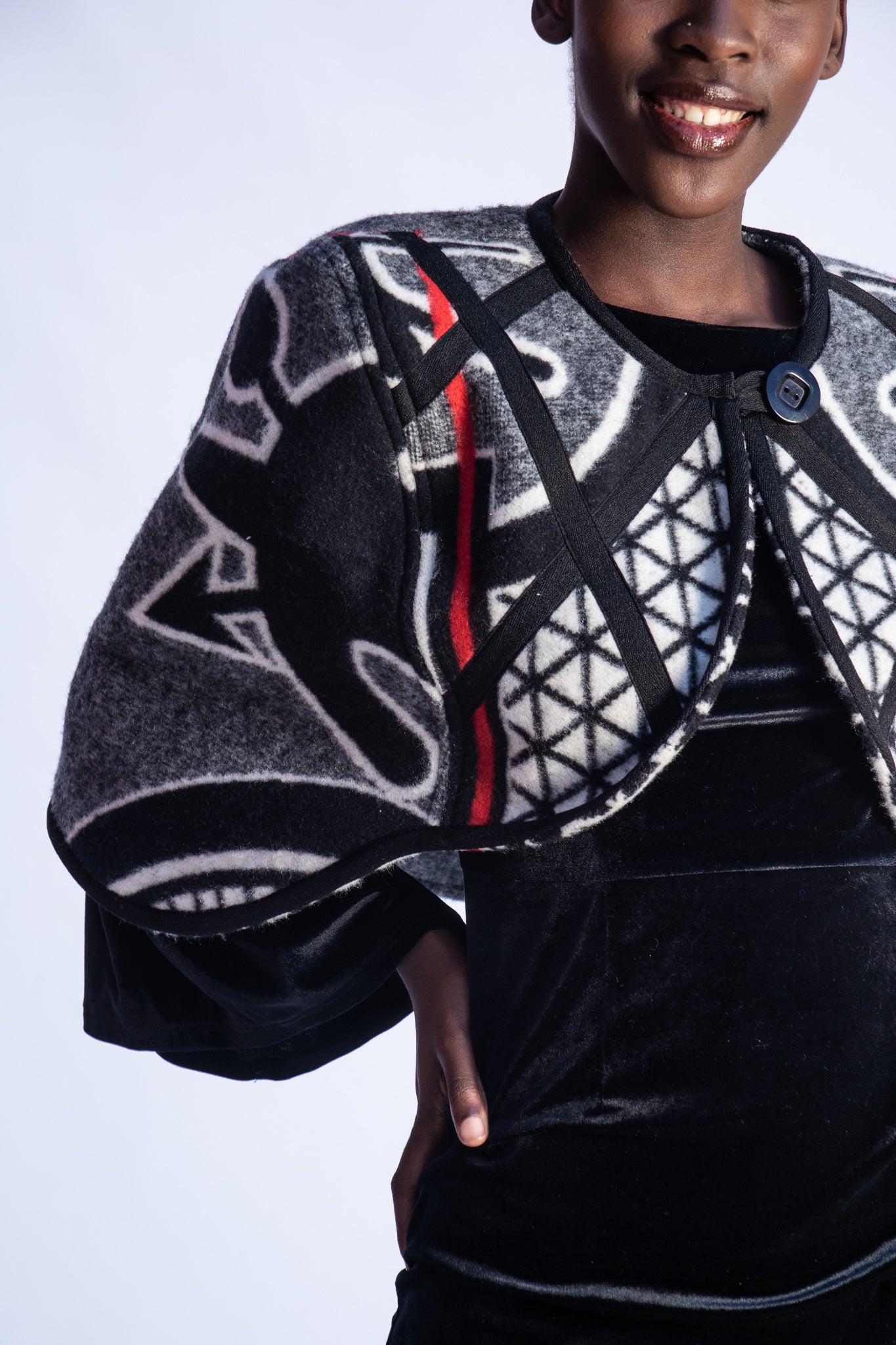 Basotho Short Poncho