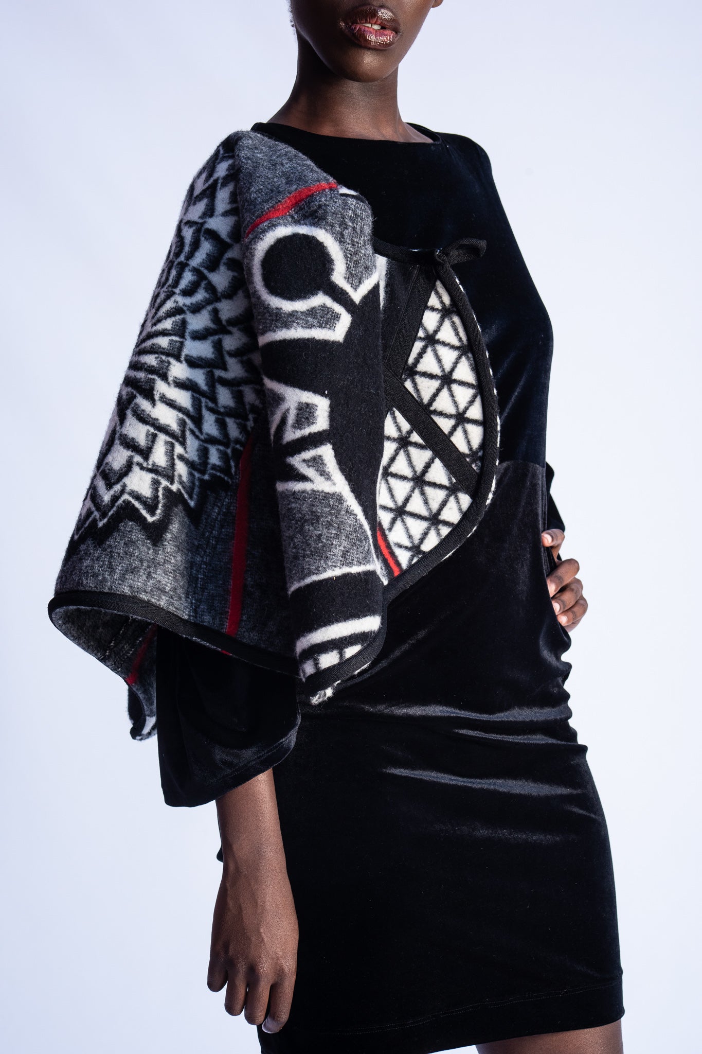 Basotho Short Poncho