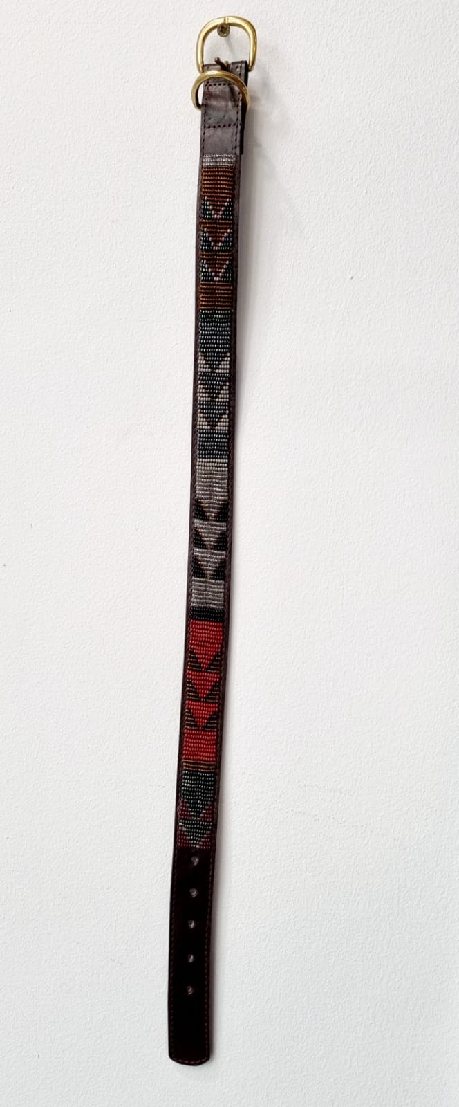 Masai Dog Collar Beaded Belt