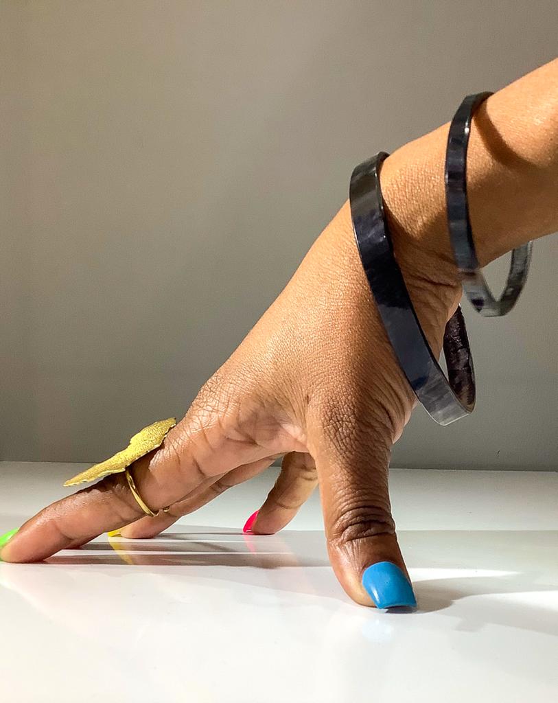 COW HORN SMALL BANGLE