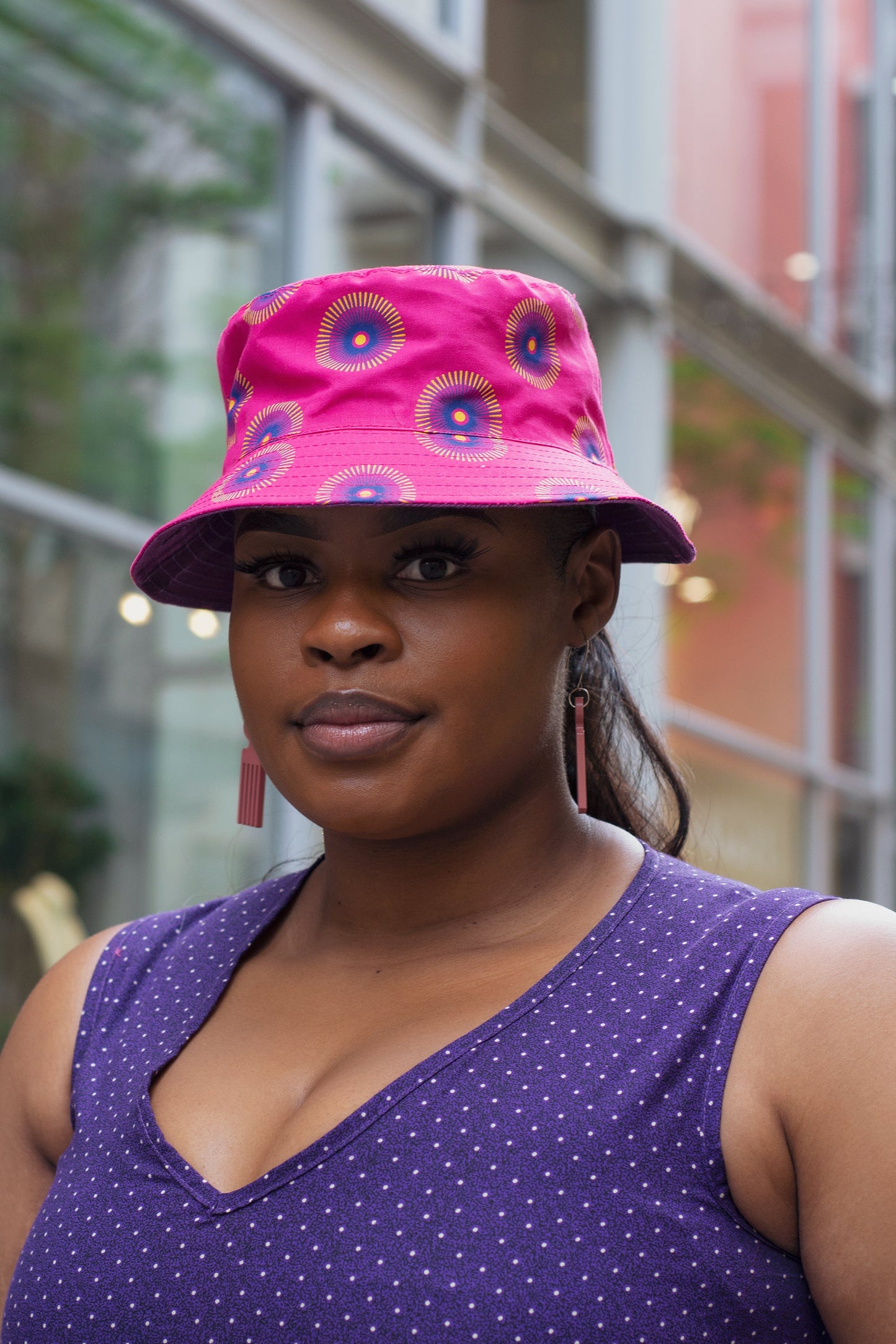 SHWESHWE BUCKET HAT