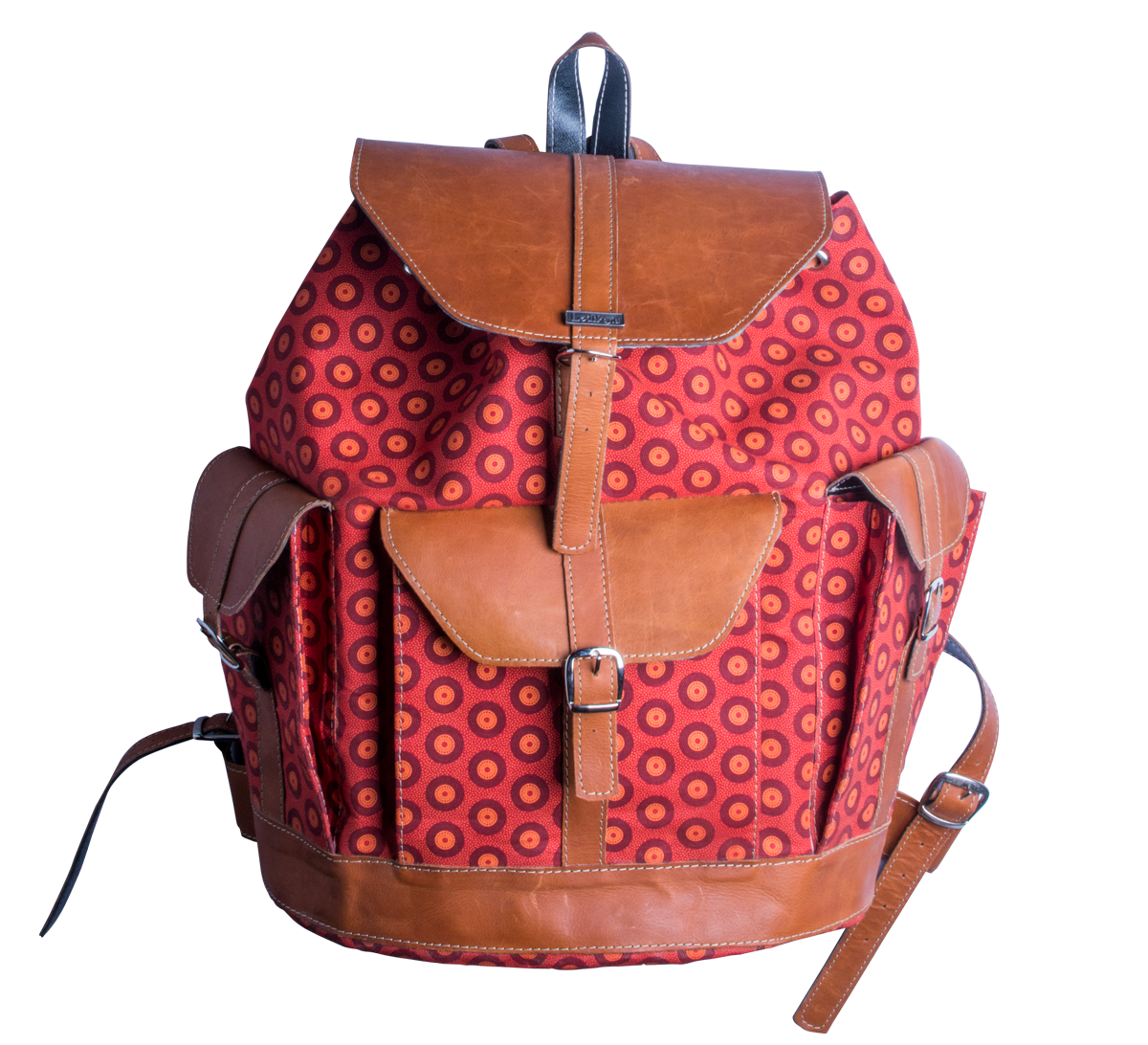 Shwe XL Leather Backpack Multi-pocket