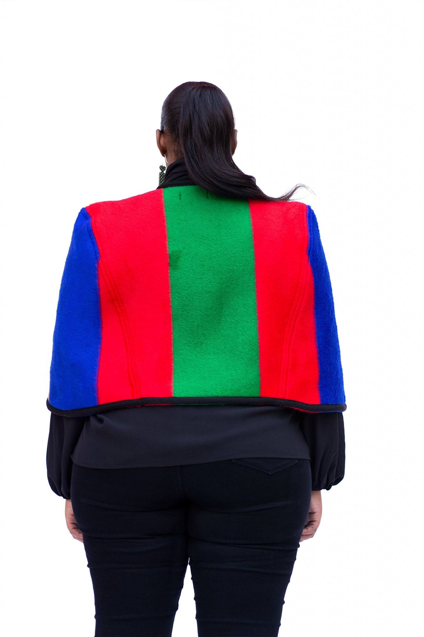 Ndebele Short Poncho